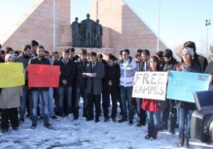 İİBF'lilerden Havva protestosu